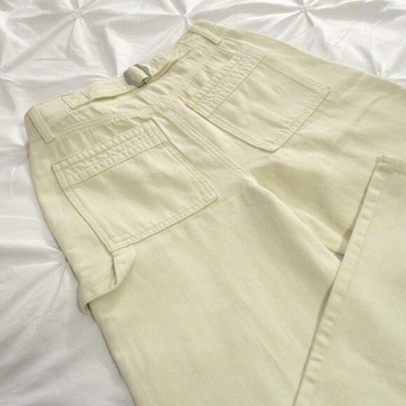 CARPENTER PANTS - CREAM LOW RISE - 5/27 - NWT - Picture 3 of 11